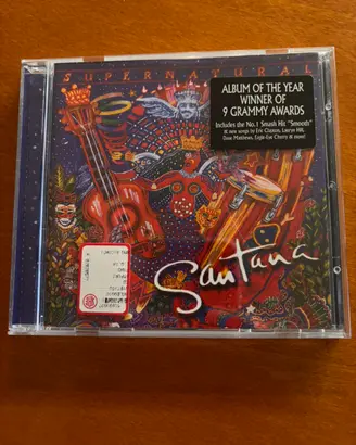 CD Santana "Supernatural" (1999)