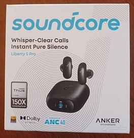 Soundcore Liberty 5 Pro Anker ANC Bluetooth Nuove