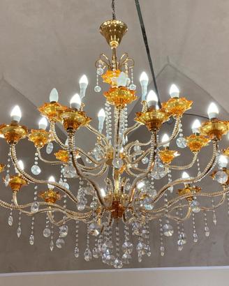 splendido lampadario a goccia