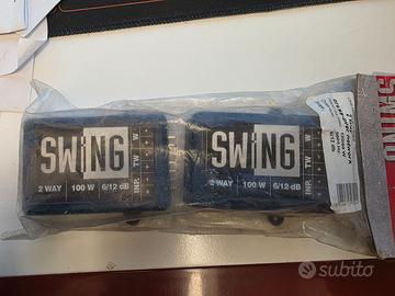 Coppia Crossover Audio da auto Swing