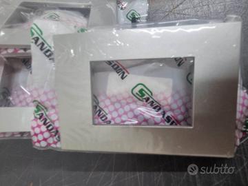 26 Placche Silver compatibili BTicino Axolute Air 