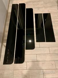 Set di mensole in vetro