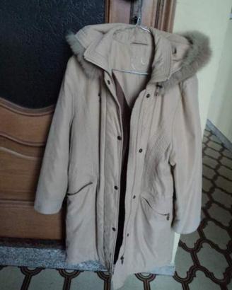 GIACCONE CON CAPPUCCIO  KM DESIGN TAGLIA 46