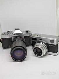 konica t3 + werra Zeiss tessar