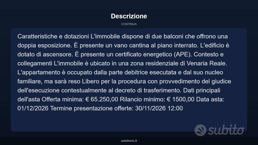 Appartamento – Venaria Reale, Altessano - Vista 5