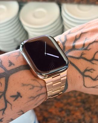 Apple watch serie 10 46 mm titanio oro