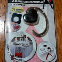 Gancio appendi borsa da tavolo nuovo 