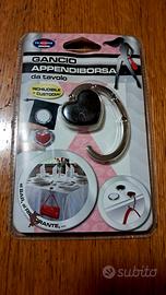 Gancio appendi borsa da tavolo nuovo 