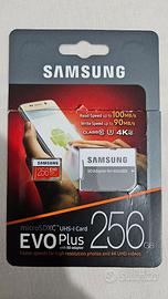 Samsung EVO Plus 256GB - MicroSDXC, classe 10