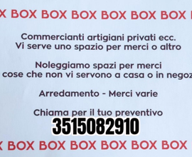 Box a Sassari e Cagliari