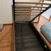 Letto singolo con contenitore