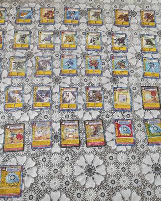 Carte Digimon Bandai 1999 + Carta Upper Deck 2000