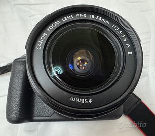 Canon EOS 1200D 18–55mm Kit  –SD LEXAR  piu Borsa