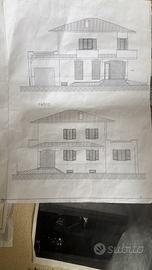 Terreno e fabbricato villa in costruzione