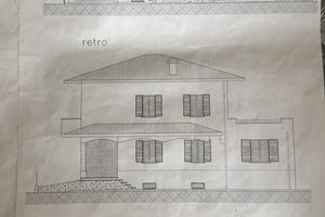 Terreno e fabbricato villa in costruzione