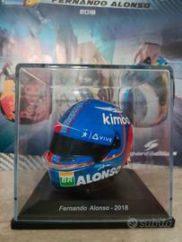 Casco F1 Helmet Fernando Alonso Spark 1:5