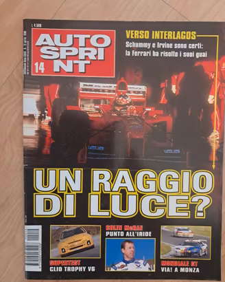 Autosprint 1999 - Speciale Clio Trophy V6 - Irvine