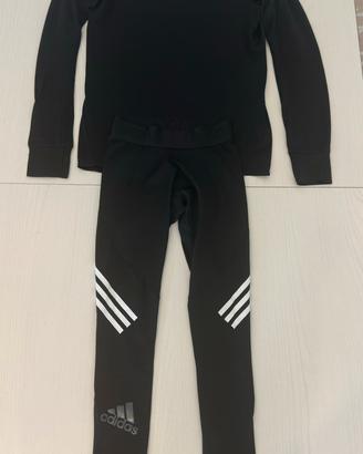 Pantaloni +maglia da running Unisex misura XS
