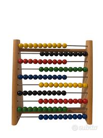 Pallottoliere vintage in legno anni '80