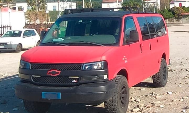 Chevrolet van americano v8 4wd Gpl imm camper