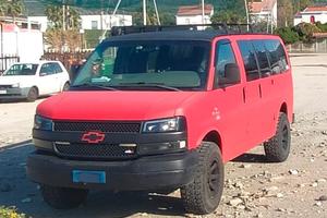 Chevrolet van americano v8 4wd Gpl imm camper