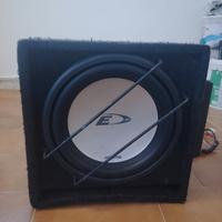Subwoofer alpine +amplificatore 