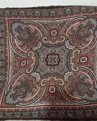 gran foulard fantasia vintage 