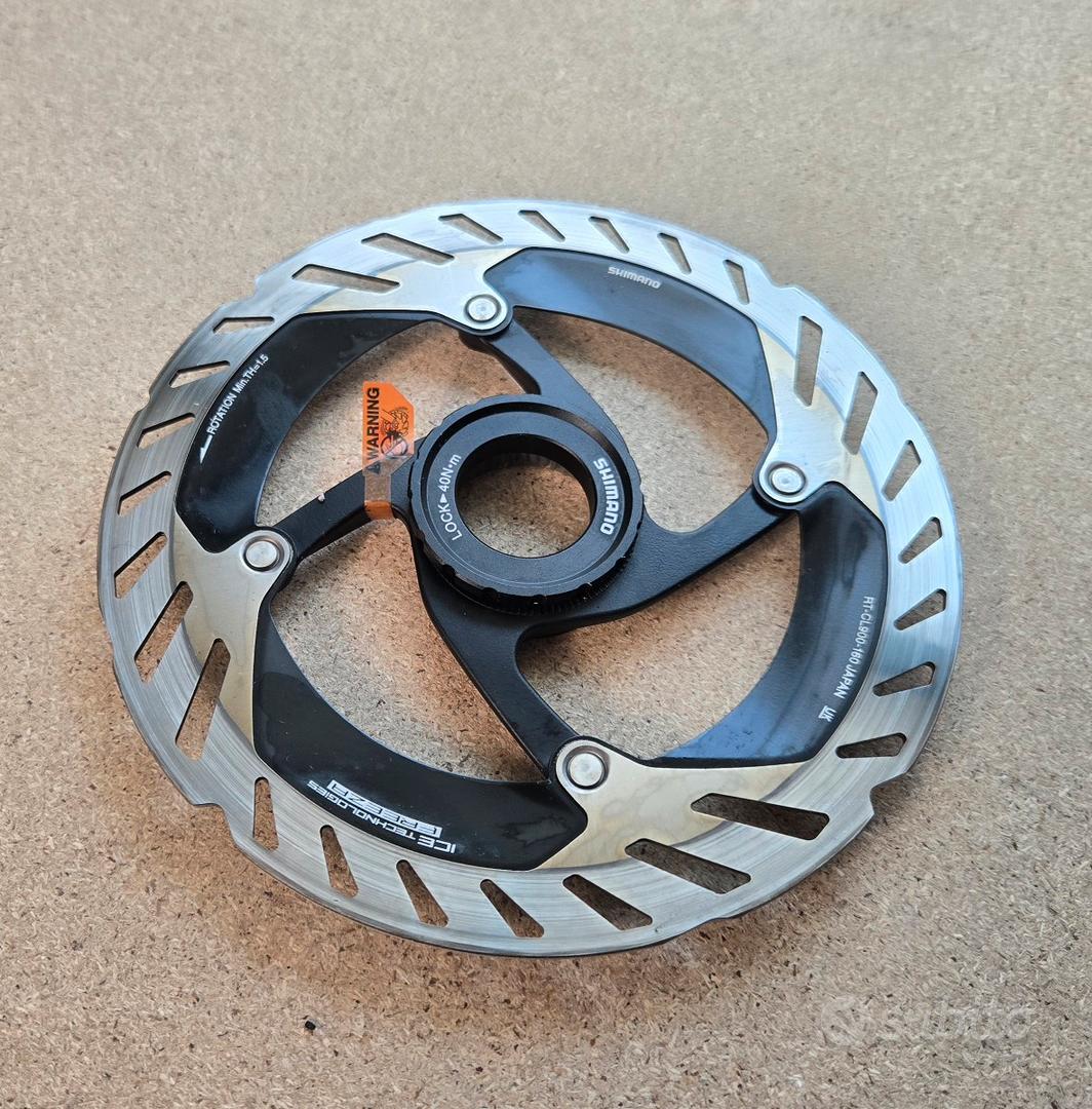 Rotore Freni SHIMANO RT-CL900 Ice Tech - 160 Mm, Centro Lock, Per Bici Da Corsa - Foto 9