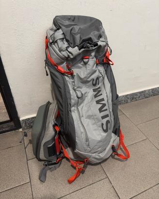 Zaino simms completo con marsupio anteriore