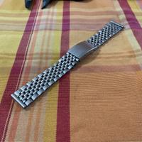 bracciale acciaio chicchi di riso da 18 vintage