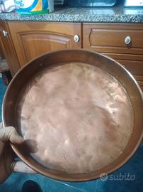 Bacile in rame antico