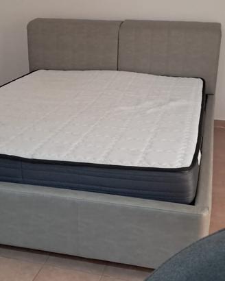 LETTO MATRIMONIALE CON CONTENITORE