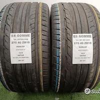 2 gomme 275 40 19 DUNLOP 100% BAT. RIF367
