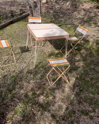 tavolo da pic nic anni 70