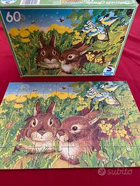 Puzzle anni ‘80 schmidt 60 pezzi
