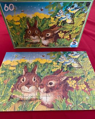 Puzzle anni ‘80 schmidt 60 pezzi