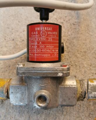 2 Elettrovalvole di sicurezza per gas 