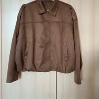 Giacca bomber camoscio donna 