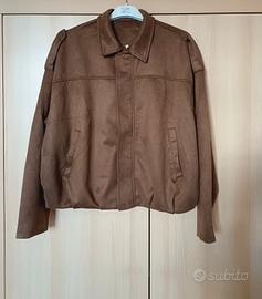Giacca bomber camoscio donna 