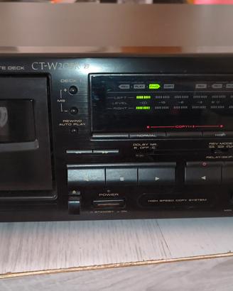 Doppia Cassetta PIONEER CT W205R 