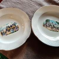 2 PIATTI INGLESI VINTAGE DA COLLEZIONE 