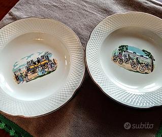 2 PIATTI INGLESI VINTAGE DA COLLEZIONE 