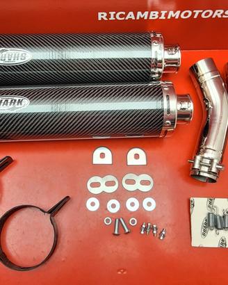TERMINALI SCARICO SHARK CARBONIO YAMAHA R1