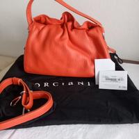 Borsa Orciani mod. Arriccio Soft colore papavero a