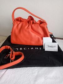 Borsa Orciani mod. Arriccio Soft colore papavero a