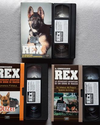 Il Commissario Rex in VHS