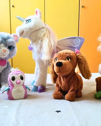 6 pupazzi interattivi 