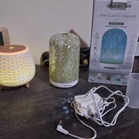 3 diffusori di aromi ( 1 con USB e 2 caricatore)