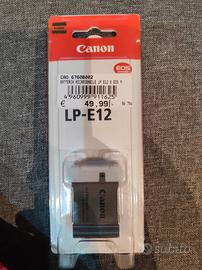 batteria per canon LP-E12 X EOS M