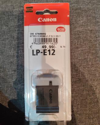 batteria per canon LP-E12 X EOS M
